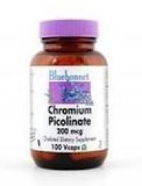 Bluebonnet Chromium Picolinate, 200 mcg