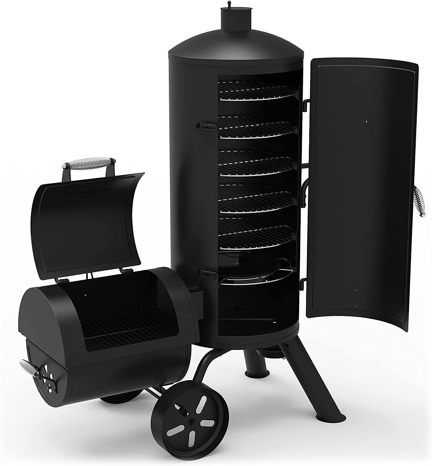 Dyna-Glo Heavy-Duty Vertical Offset Charcoal Smoker &amp; Grill