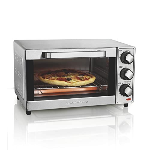 Hamilton Beach 31401 Stainless Steel 4-Slice Toaster Oven