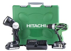 Hitachi 18-Volt Lithium Ion Compact Pro Driver Drill with Flashlight