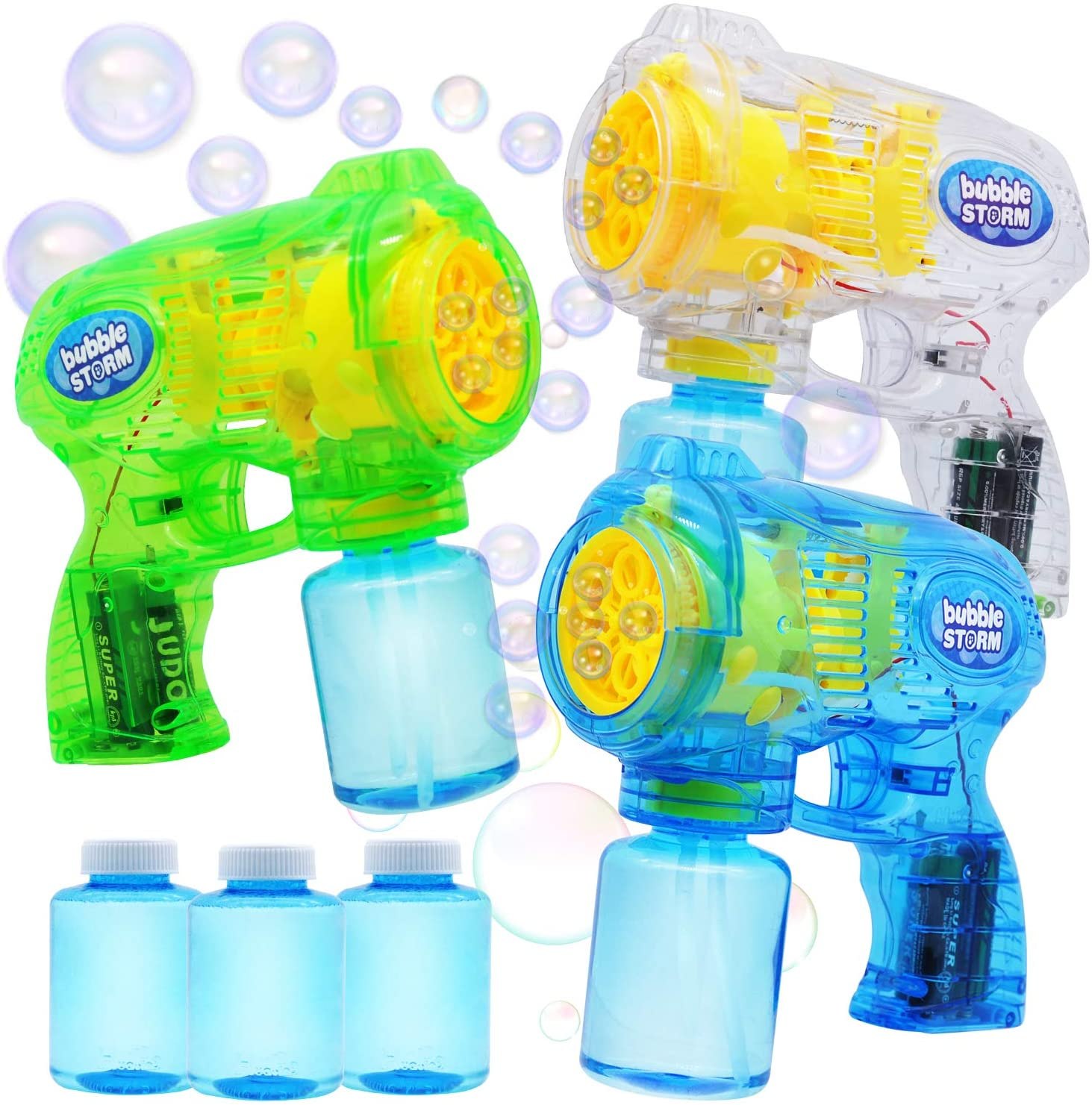 JOYIN 3-pack of Bubble Blasters