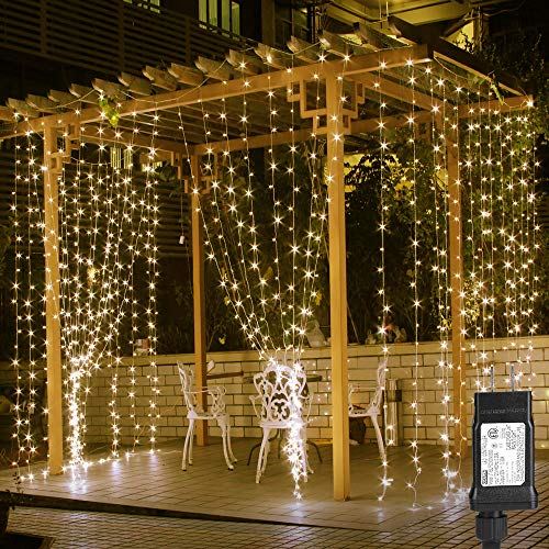Lighting EVER 9.8-foot LED Curtain Lights