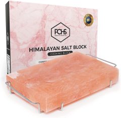 UMAID Natural Himalayan Salt Block Set - Perfect for Cooking