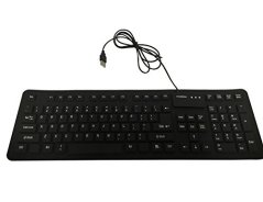 Rocksoul Wired Slim Flexible Keyboard