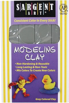 Sargent 1-Pound Solid Color Modeling Clay