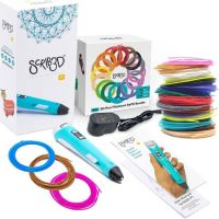 SCRIB3D P1 3D Printing Pen with 3 Starter Colors and PLA Refill Pack