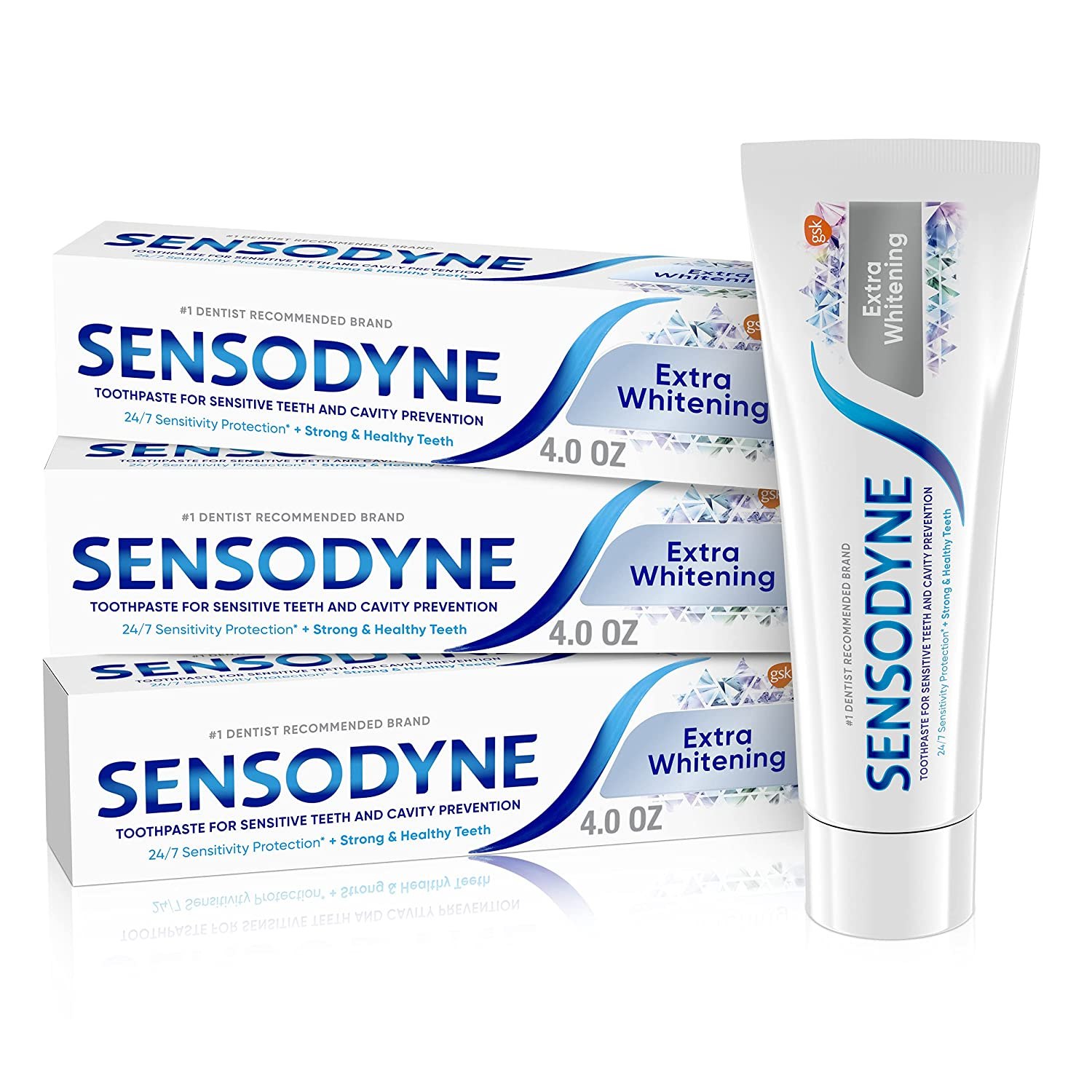 Sensodyne Extra Whitening Sensitive Teeth Whitening Toothpaste