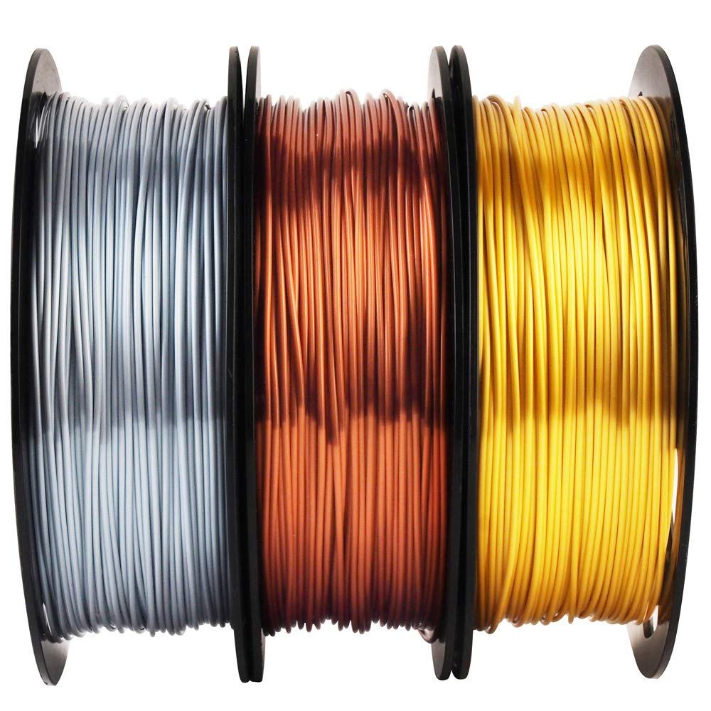 MIKA3D Shiny Silk PLA Filament Bundle